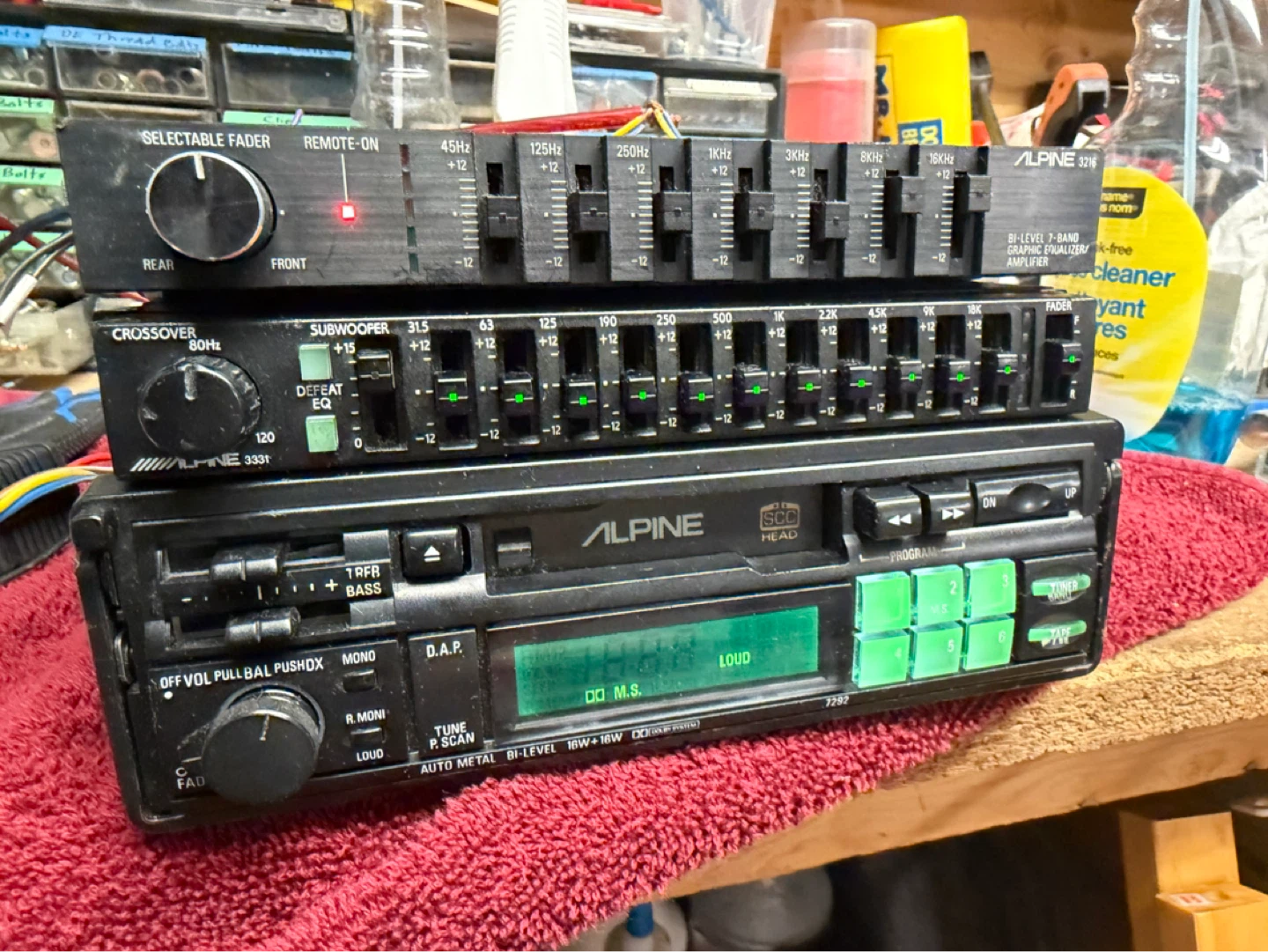 Alpine Car Audio Pullou EQ, Crossover
