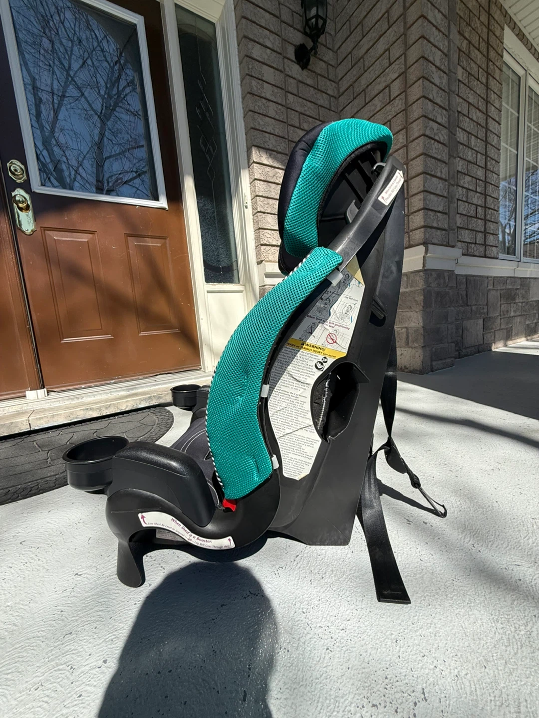 Evenflo Car Seat Booster with Cup Holders - photo 2