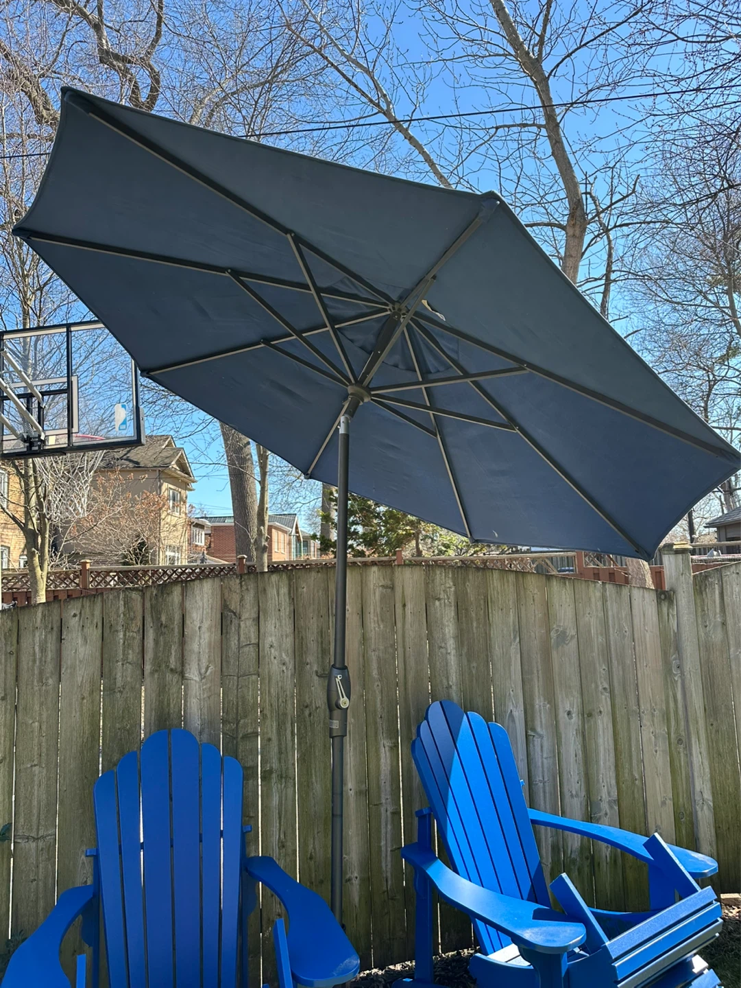 Market Umbrella 9ft Blue - photo 4