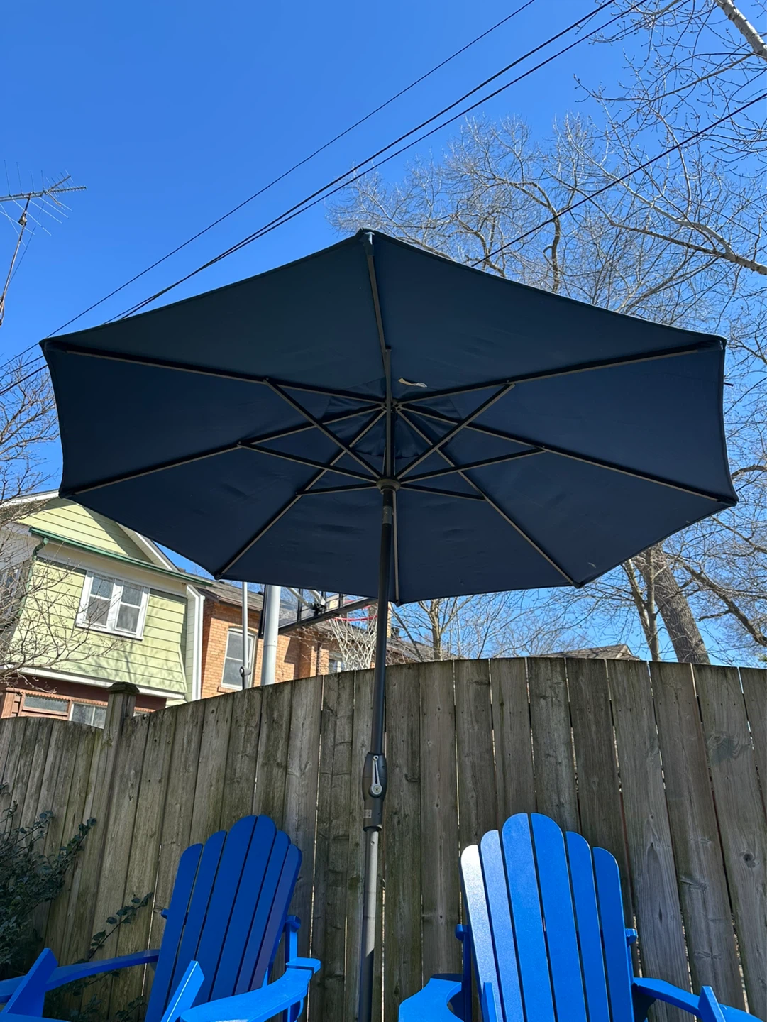 Market Umbrella 9ft Blue - photo 3
