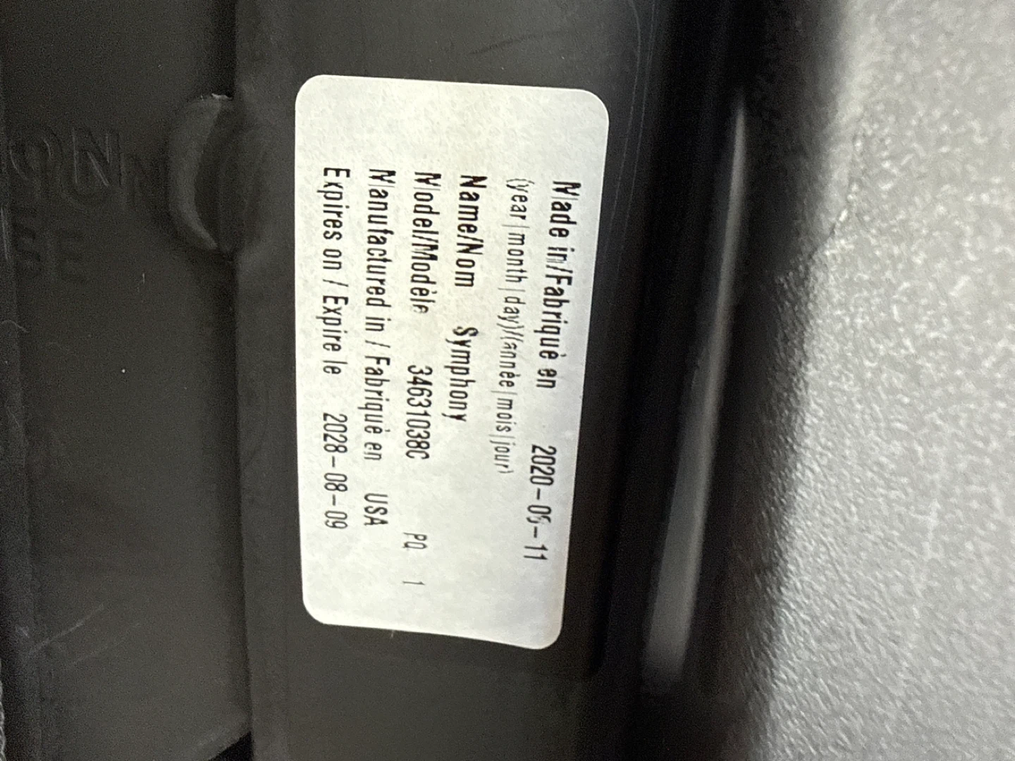 Evenflo Symphony Car Seat - photo 2