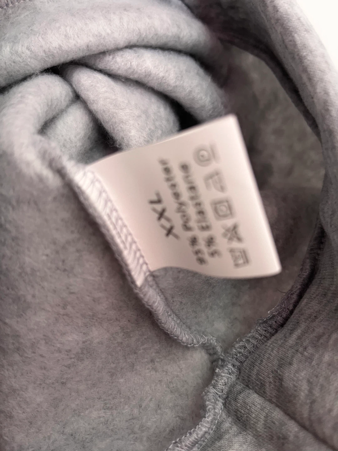 Grey Fleece Hoodie and Maxi skirt Set - Size XXL - photo 4