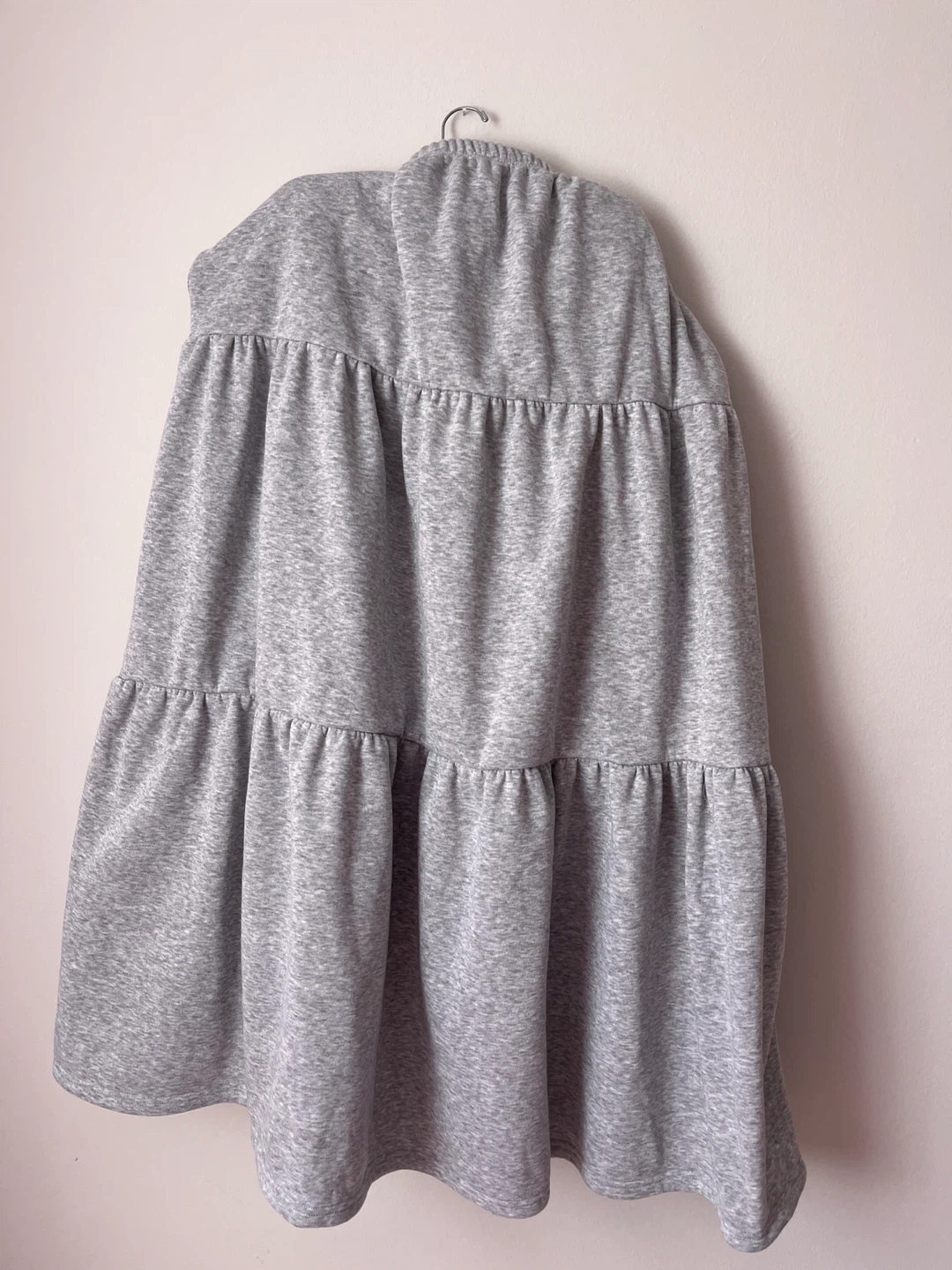Grey Fleece Hoodie and Maxi skirt Set - Size XXL - photo 3