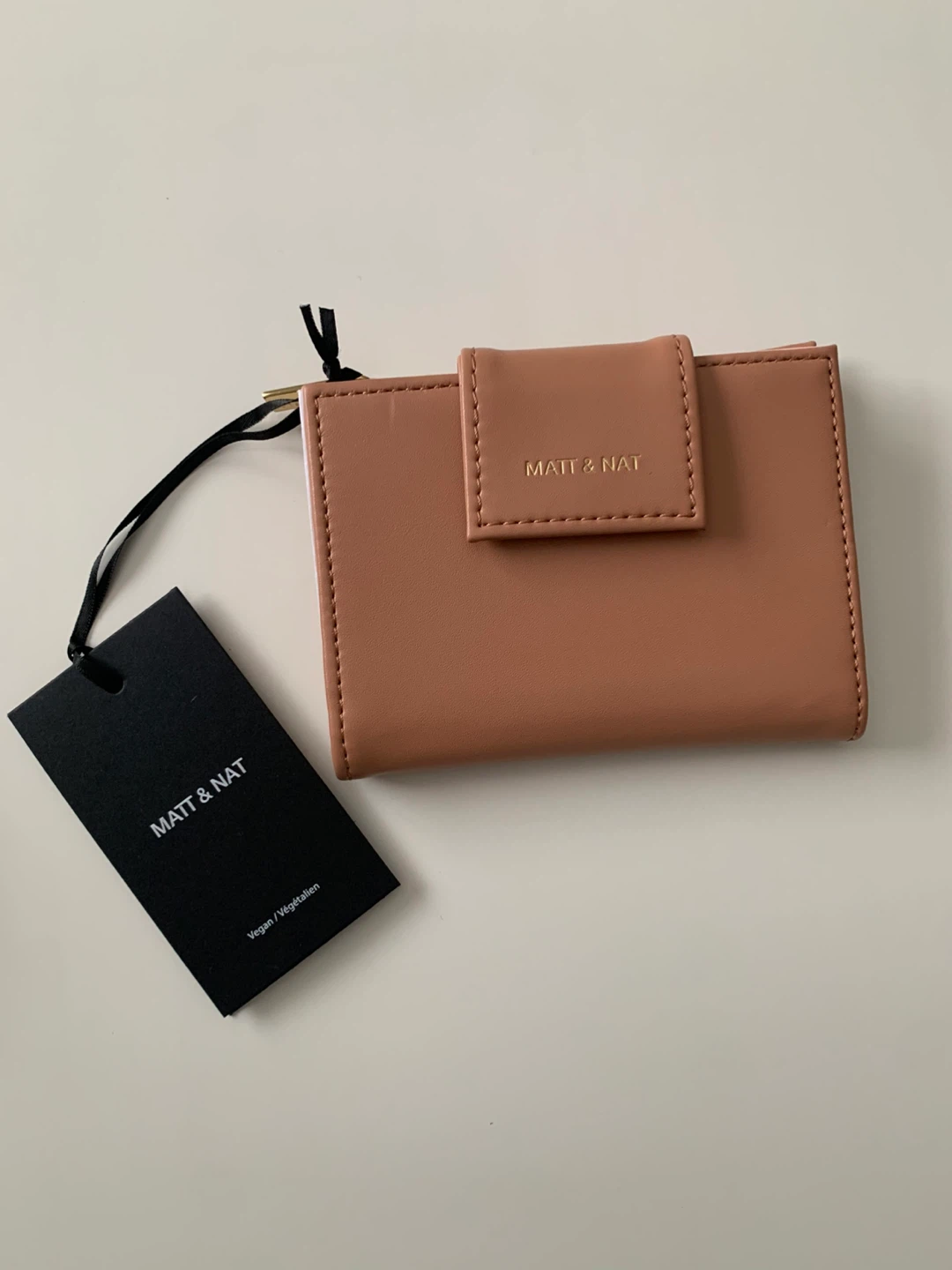 Matt & Nat Vegan Leather Wallet - Pink - photo 2