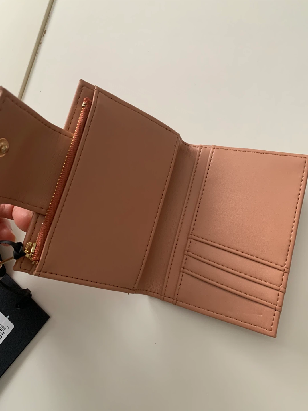 Matt & Nat Vegan Leather Wallet - Pink - photo 3