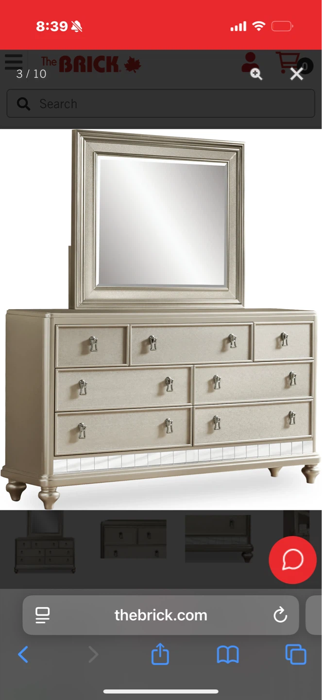 Dresser & Mirror Set – Jewelry Storage - photo 5