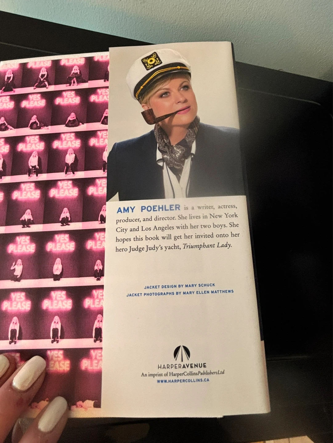 Yes Please by Amy Poehler Signed Book - photo 5