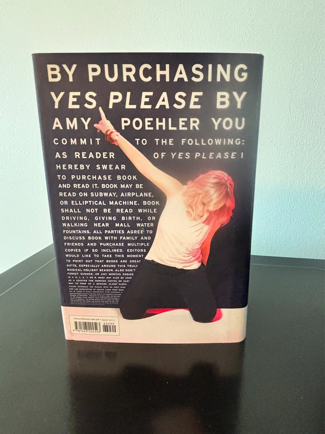 Yes Please by Amy Poehler Signed Book - photo 2