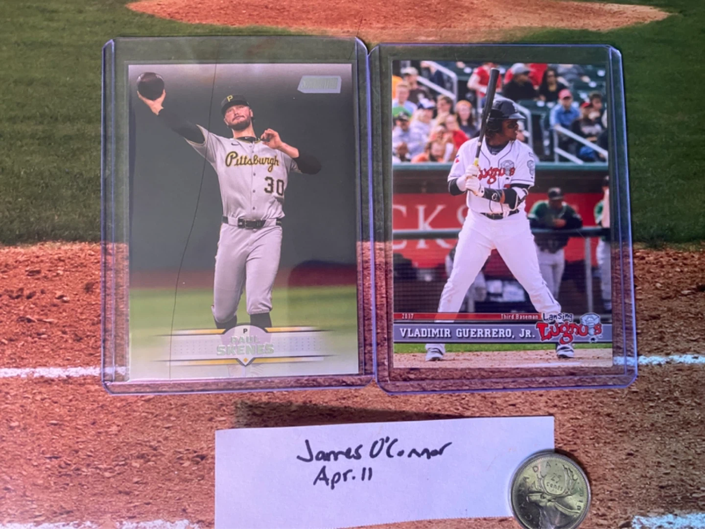 Paul Skenes & Vladimir Guerrero Jr. Baseball Cards