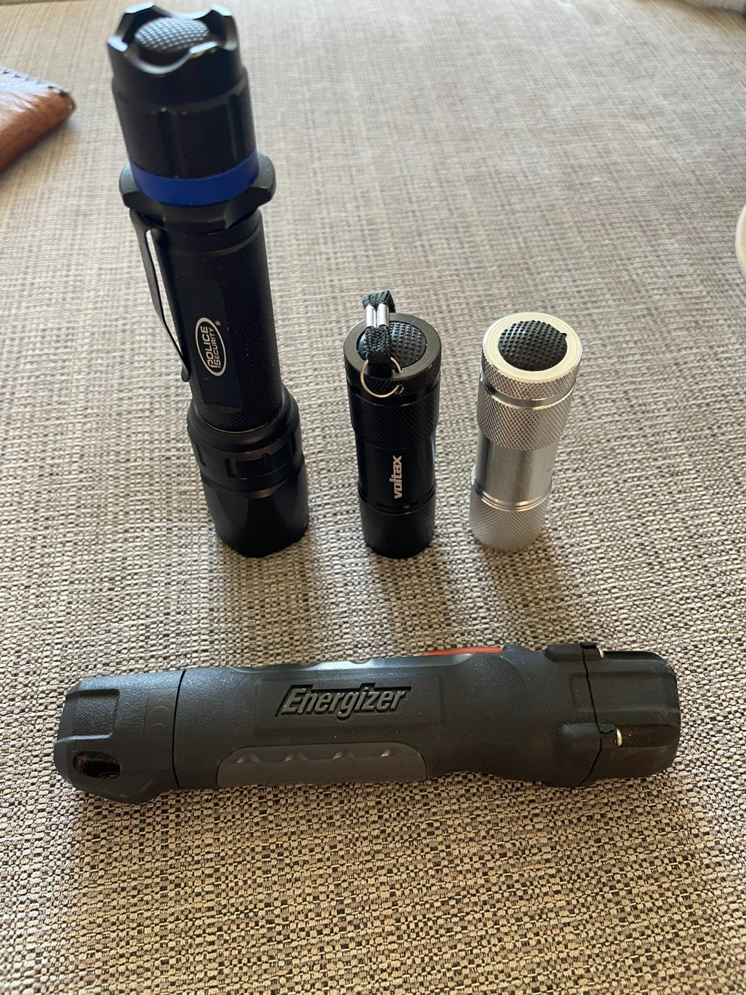 Energizer, Police, Voltax & Aluminum Flashlights (4-Pack)