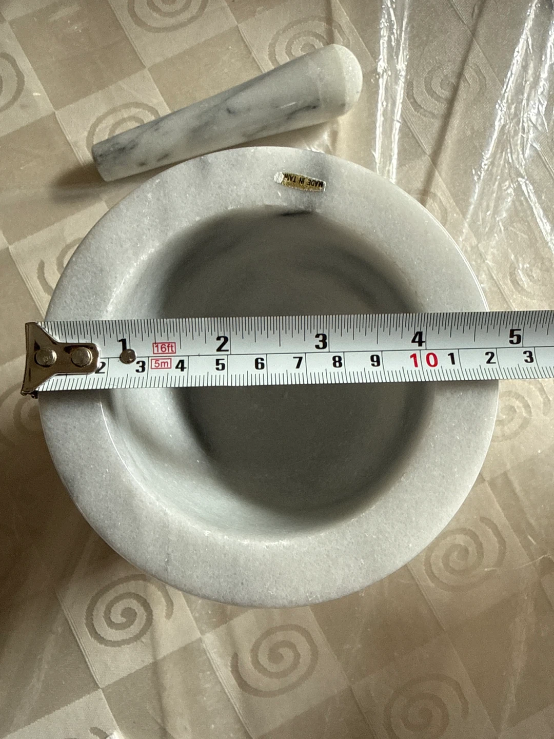 Marble Mortar and Pestle - photo 5