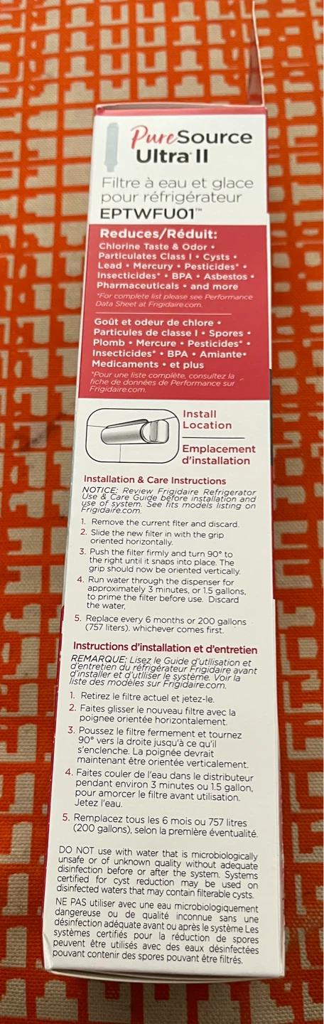 Frigidaire PureSource Ultra II Water & Ice Refrigerator Filter - photo 2