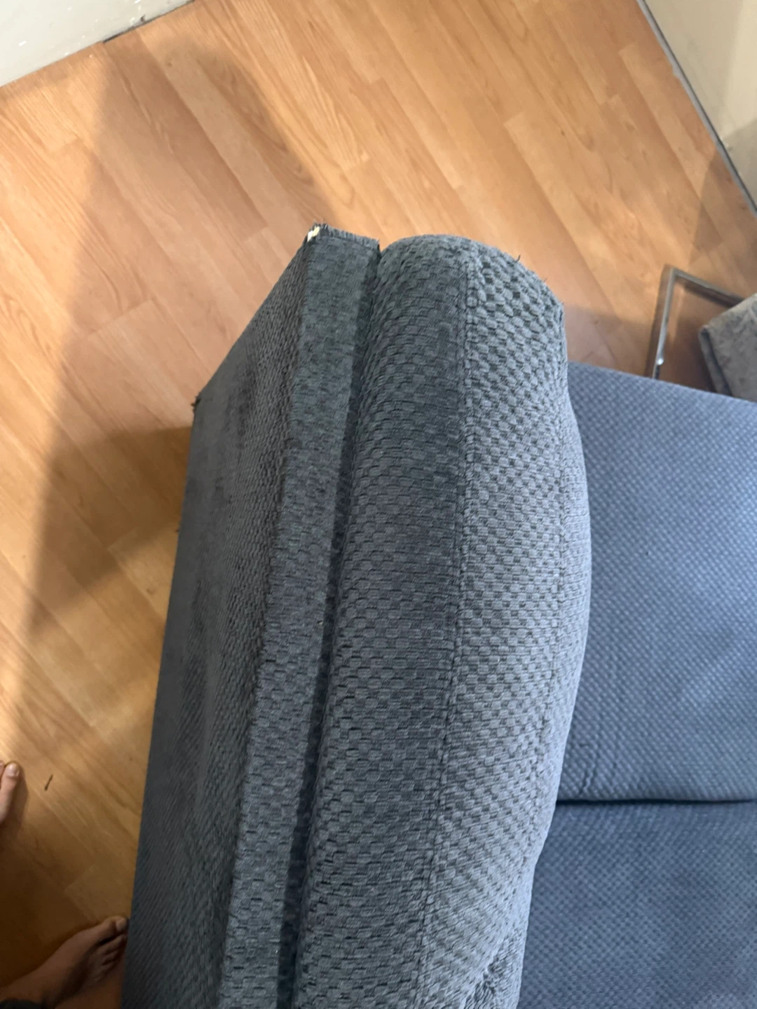 Dark Gray Hanley L-Shaped Sectional Sofa - photo 4