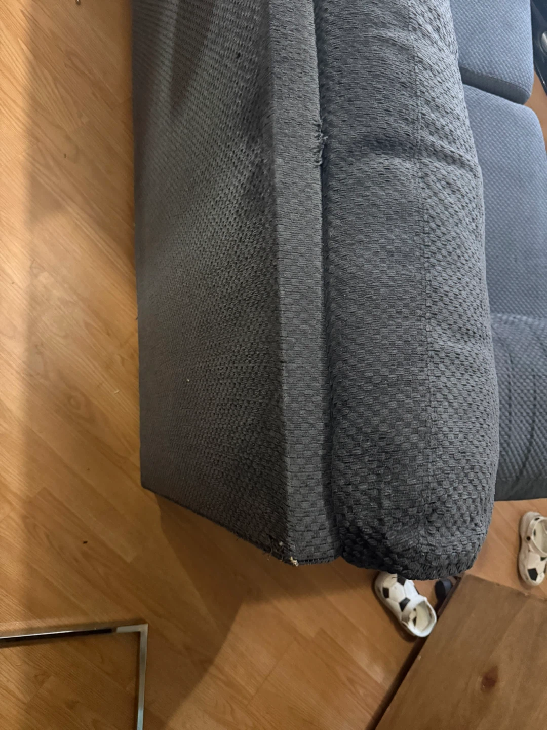 Dark Gray Hanley L-Shaped Sectional Sofa - photo 5