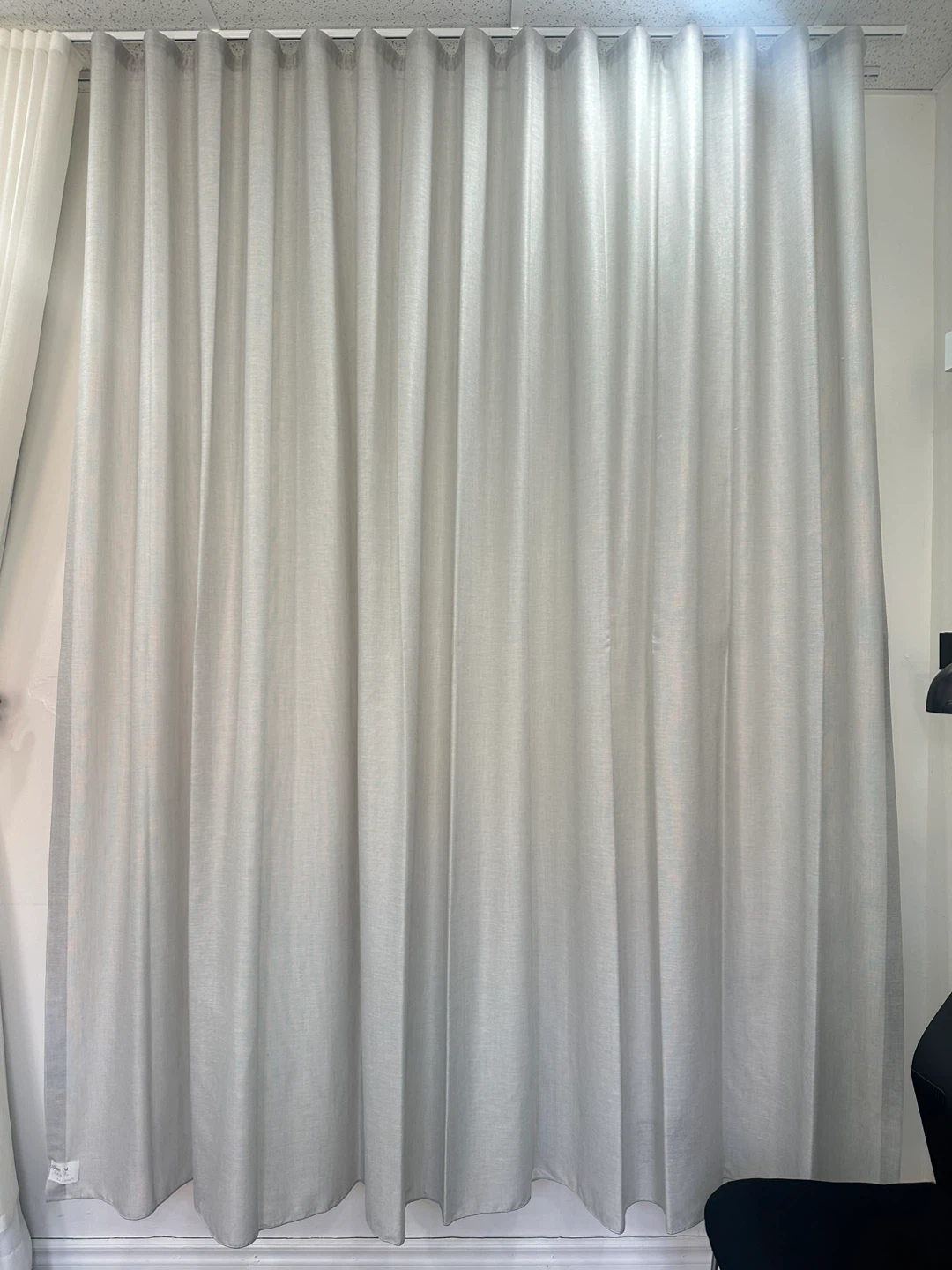 Light Grey Sheer Curtain (A)