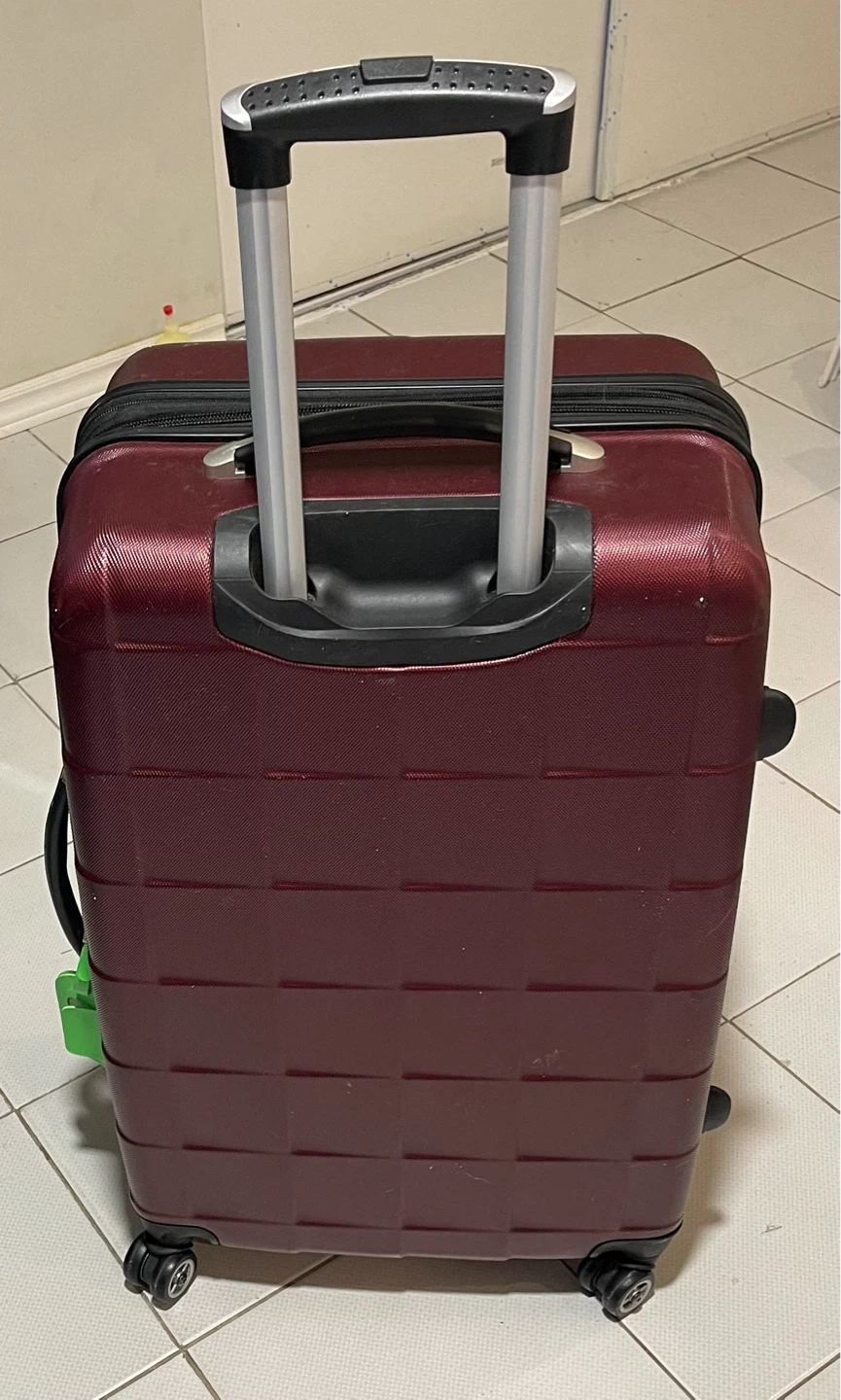 SWISSBRAND Burgundy Hardside Spinner Luggage - photo 3