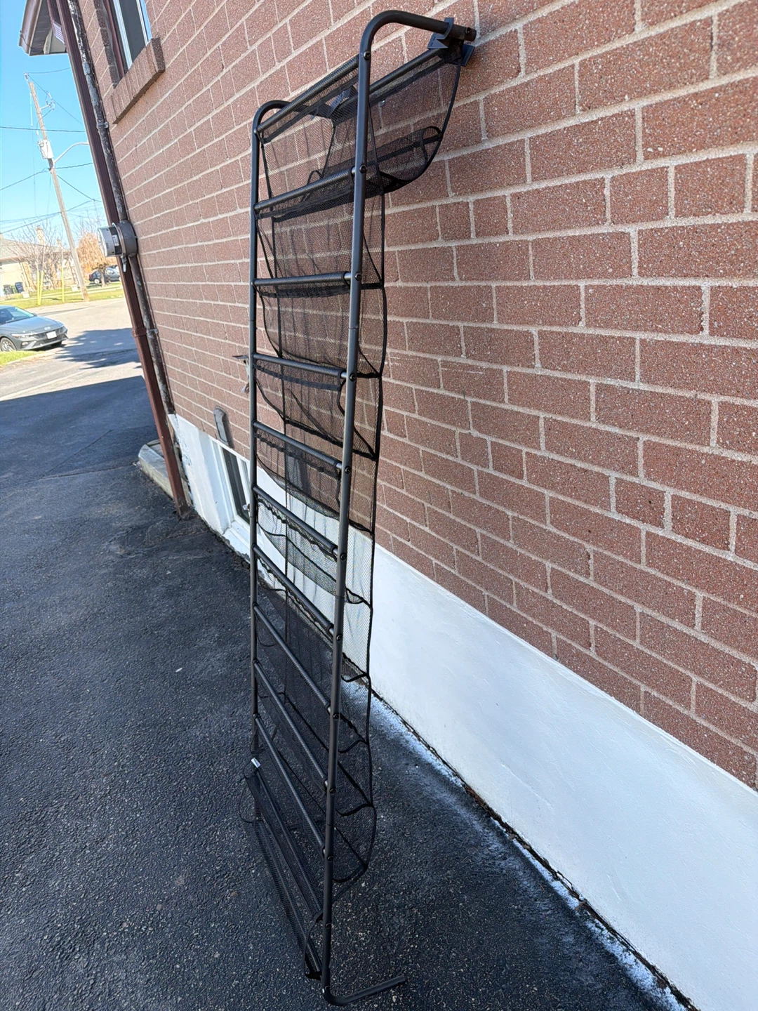 10-Tier Metal Mesh Shoe Rack Organizer - photo 2