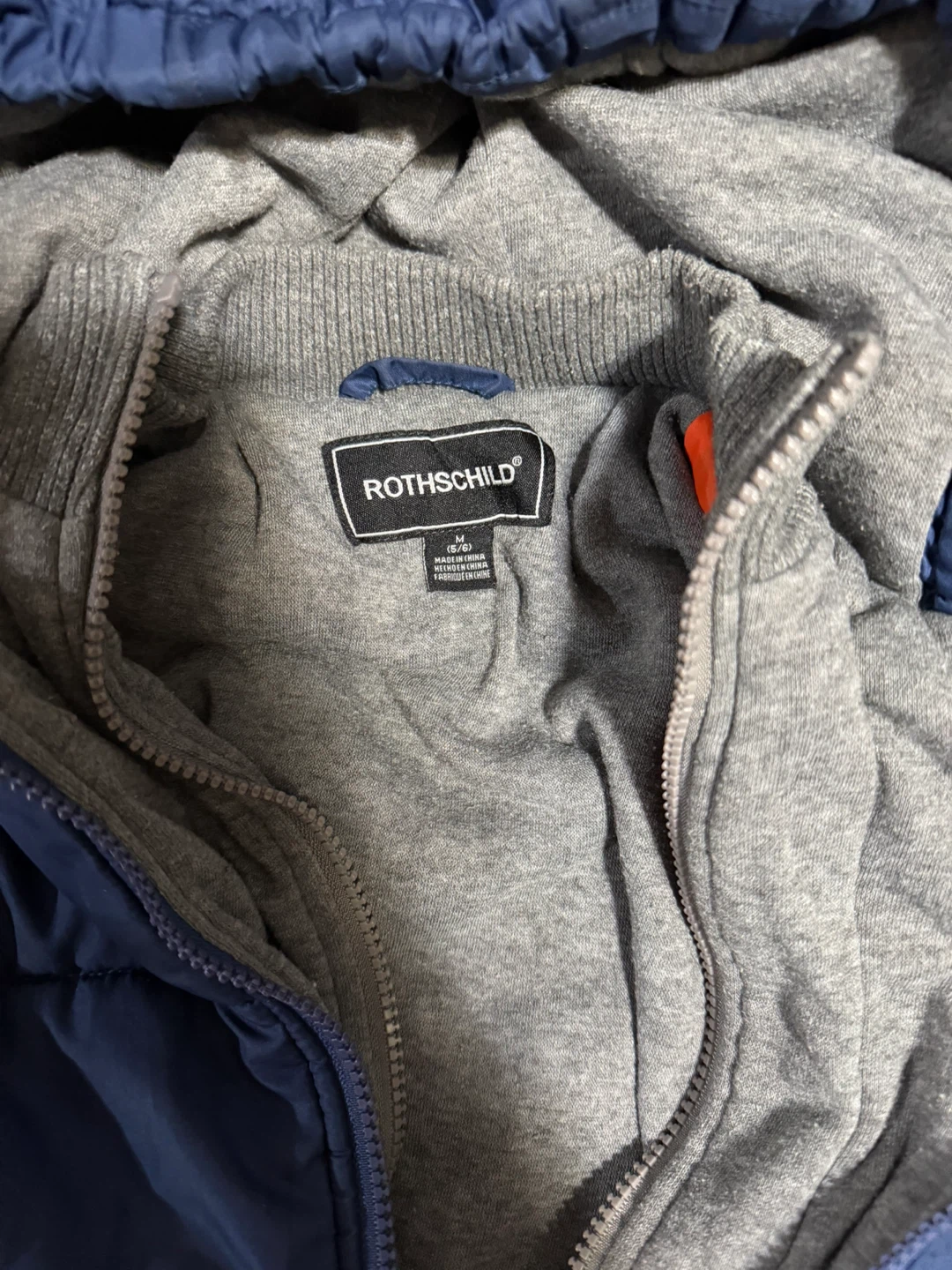 Rothschild Boys Blue Puffer Jacket Size M (8) - photo 2