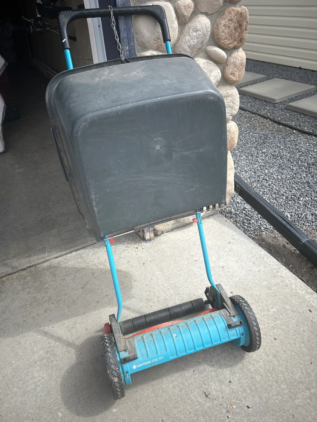 GARDENA 400RB Reel Mower with Grass Catcher - photo 2