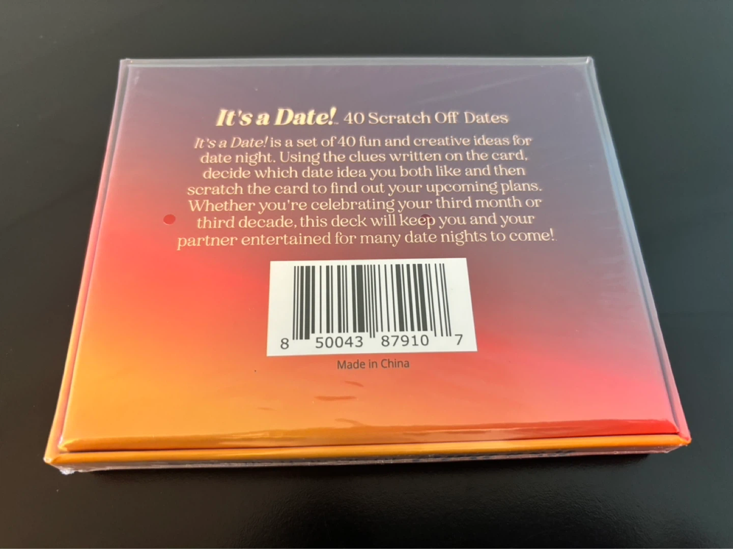 It's a Date! 40 Scratch Off Dates Game - photo 2