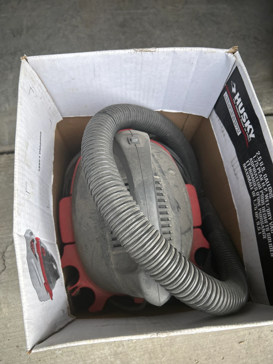 Husky 2.5 Gallon Wet/Dry Vac - photo 2