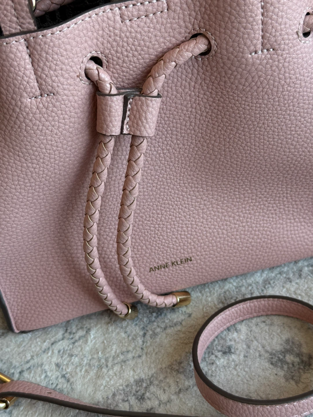 Anne Klein Pink Bucket Bag - photo 4