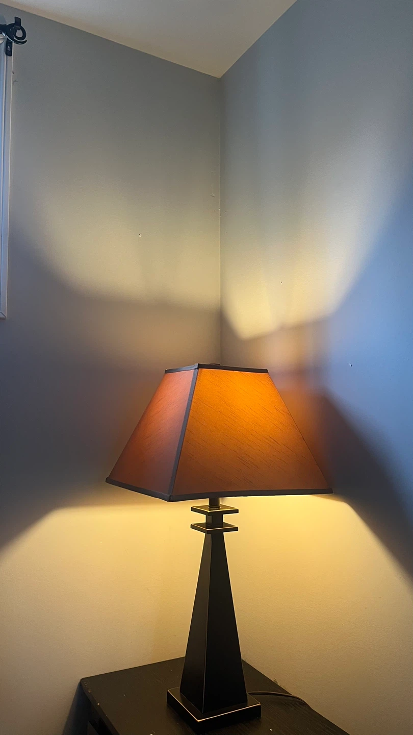 Square Lampshade Table Lamp