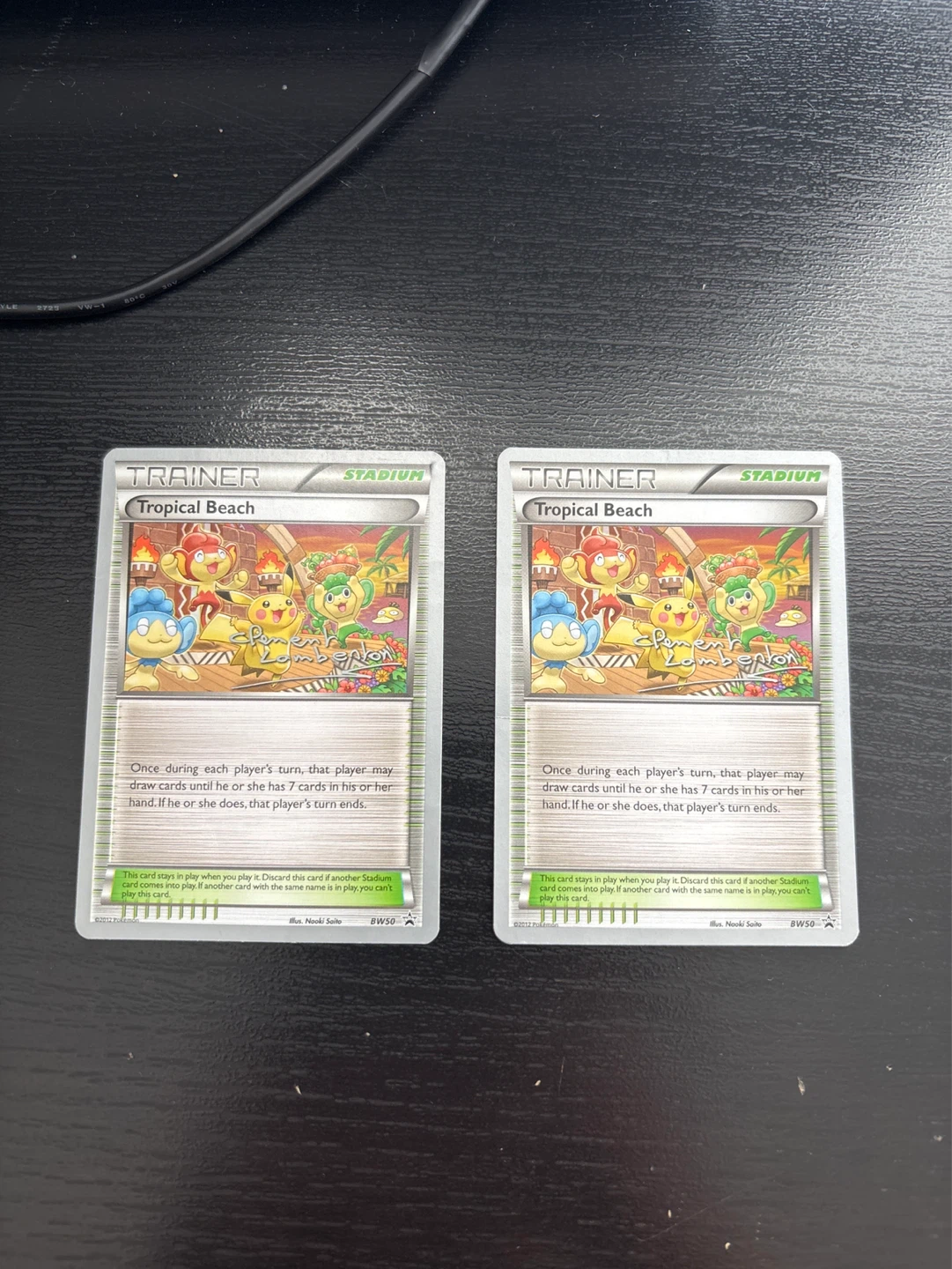 Pokemon Trading Card Game Trainer "Tropical Beach"