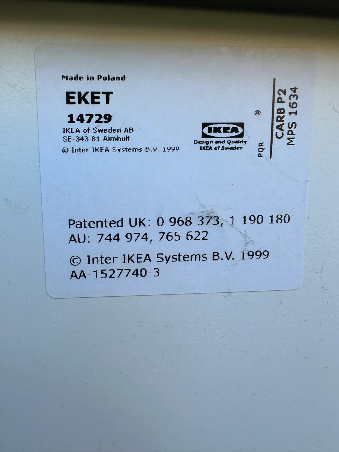 IKEA EKET 4-Cube Shelving Unit - photo 3