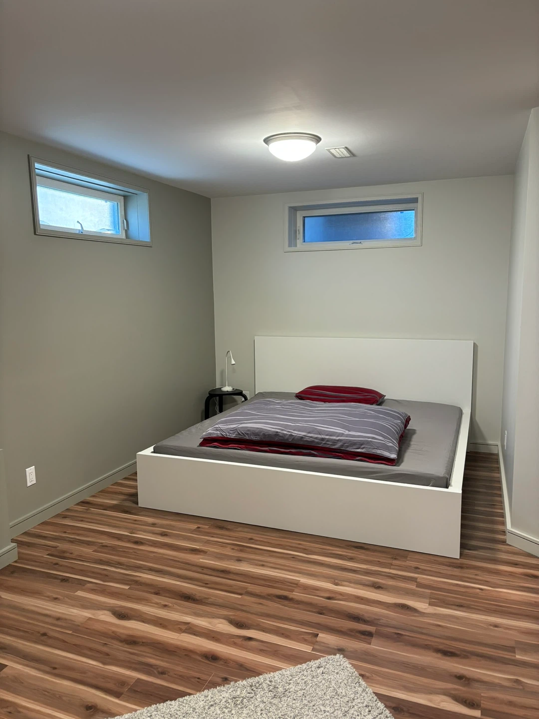 IKEA Malm King size bed, white (incl. mattress MORGEDAL)