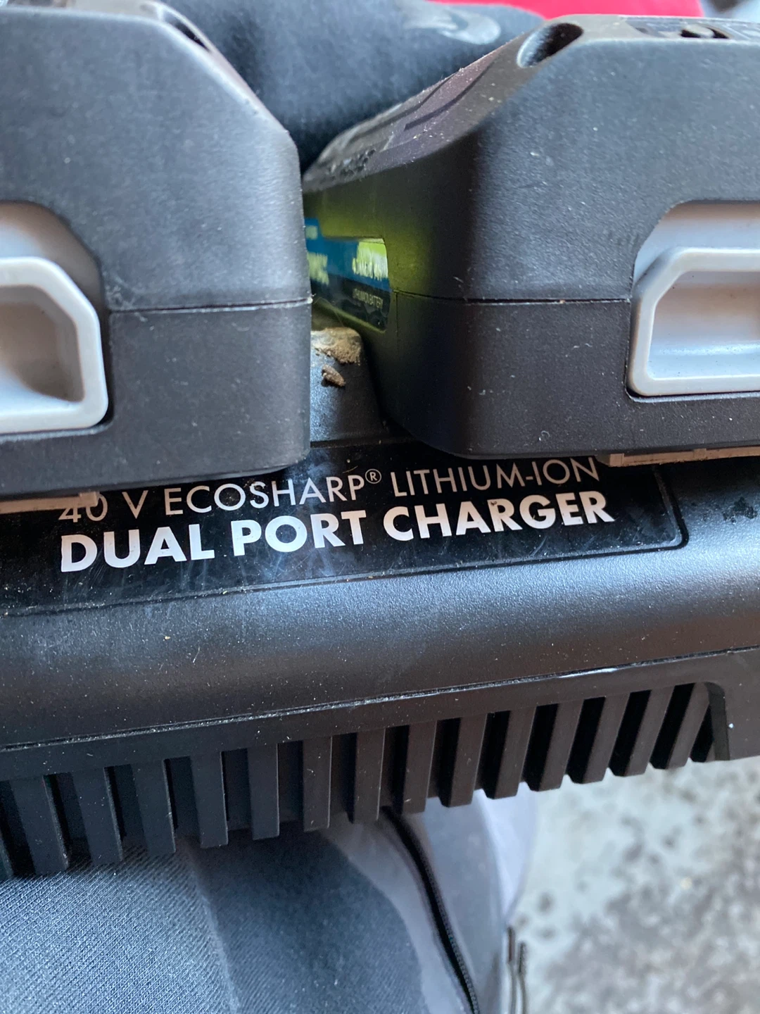 Snow Joe 40V Lithium-Ion Dual Port Charger - photo 3