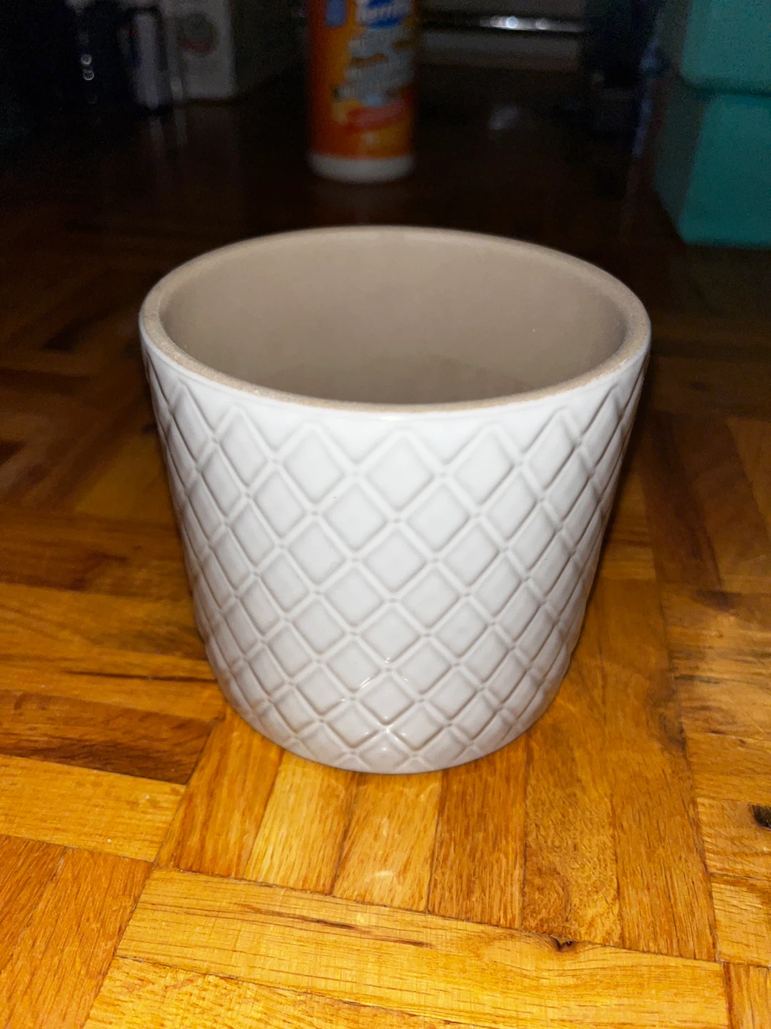 IKEA CHIAFRÖN Ceramic Plant Pot White 9cm