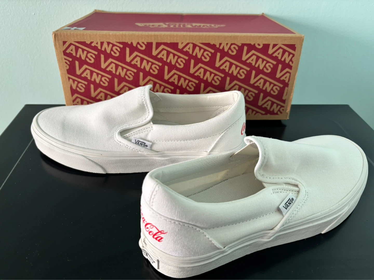 Vans x Coca-Cola Slip-On Shoes - White