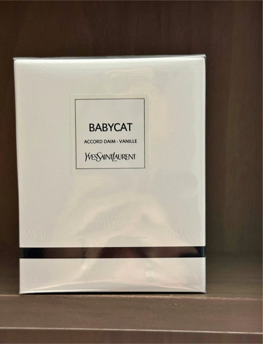100% NEW YSL Babycat Accord Daim