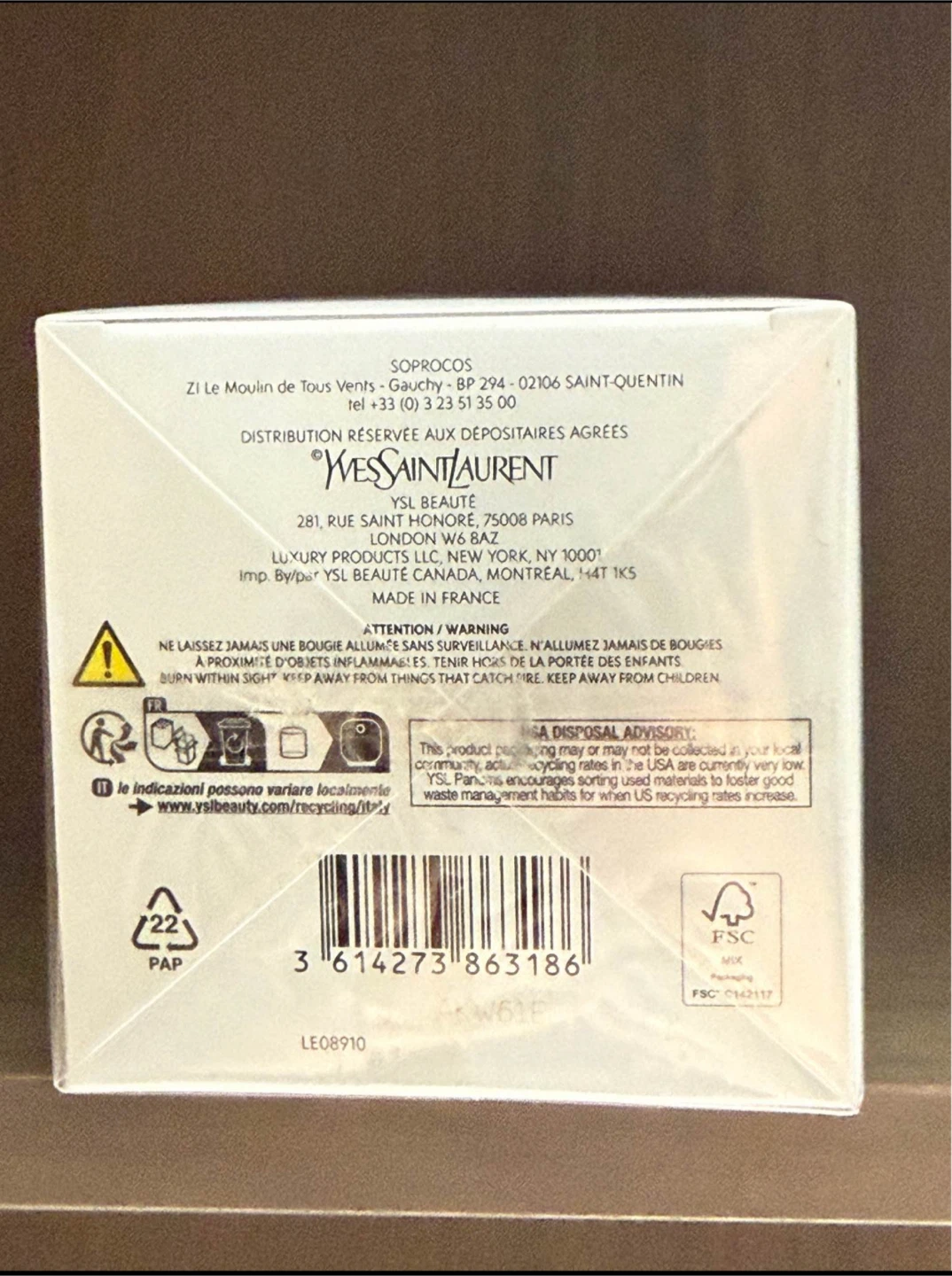 100% NEW YSL Babycat Accord Daim - photo 2