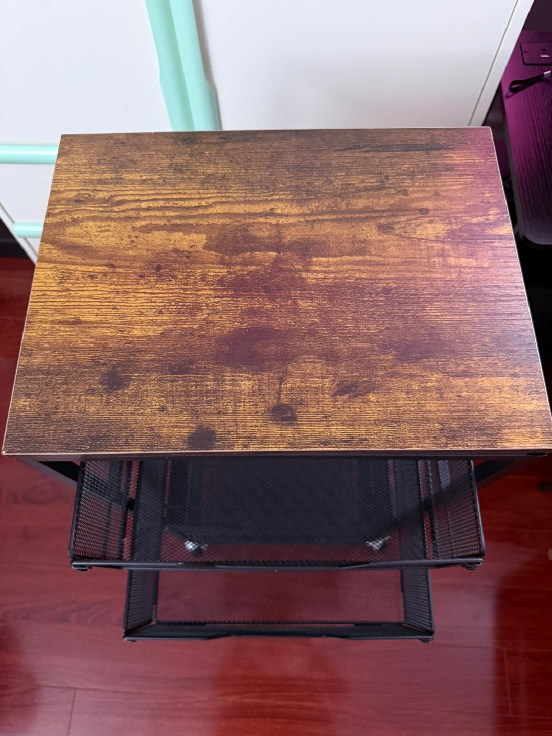 4 Tier Rolling Storage Cart with Drawer - photo 5
