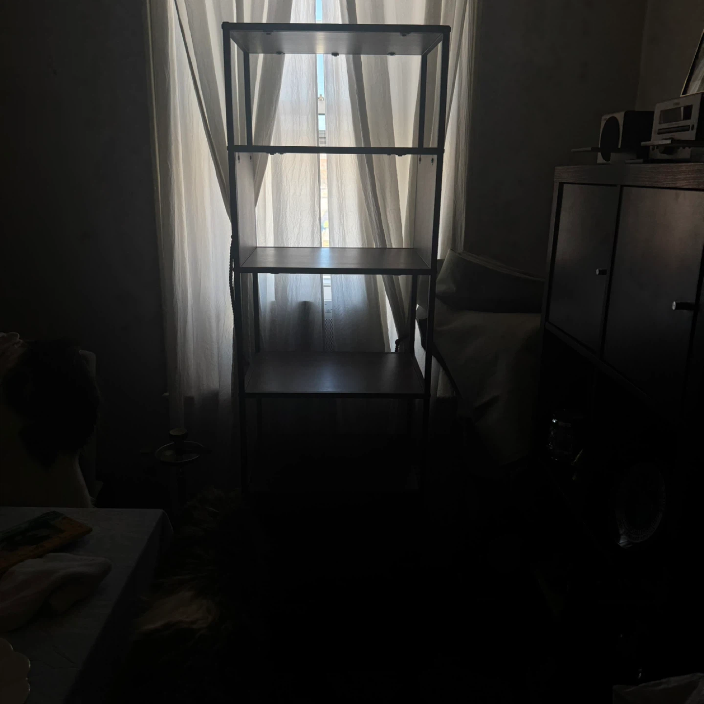4-Tier Metal Bookshelf - photo 2