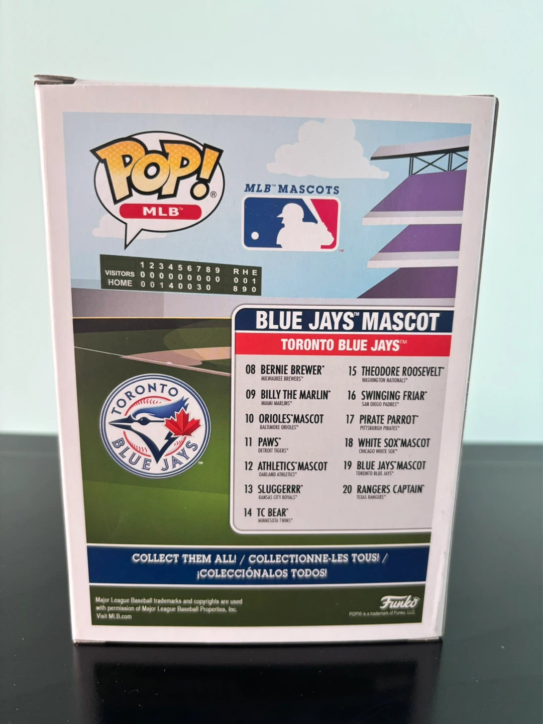 Funko Pop! MLB Blue Jays Mascot #19 Vinyl Figure - photo 3