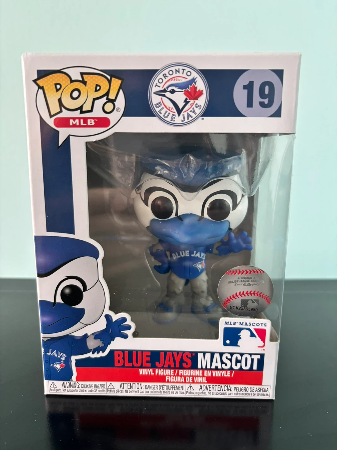 Funko Pop! MLB Blue Jays Mascot #19 Vinyl Figure