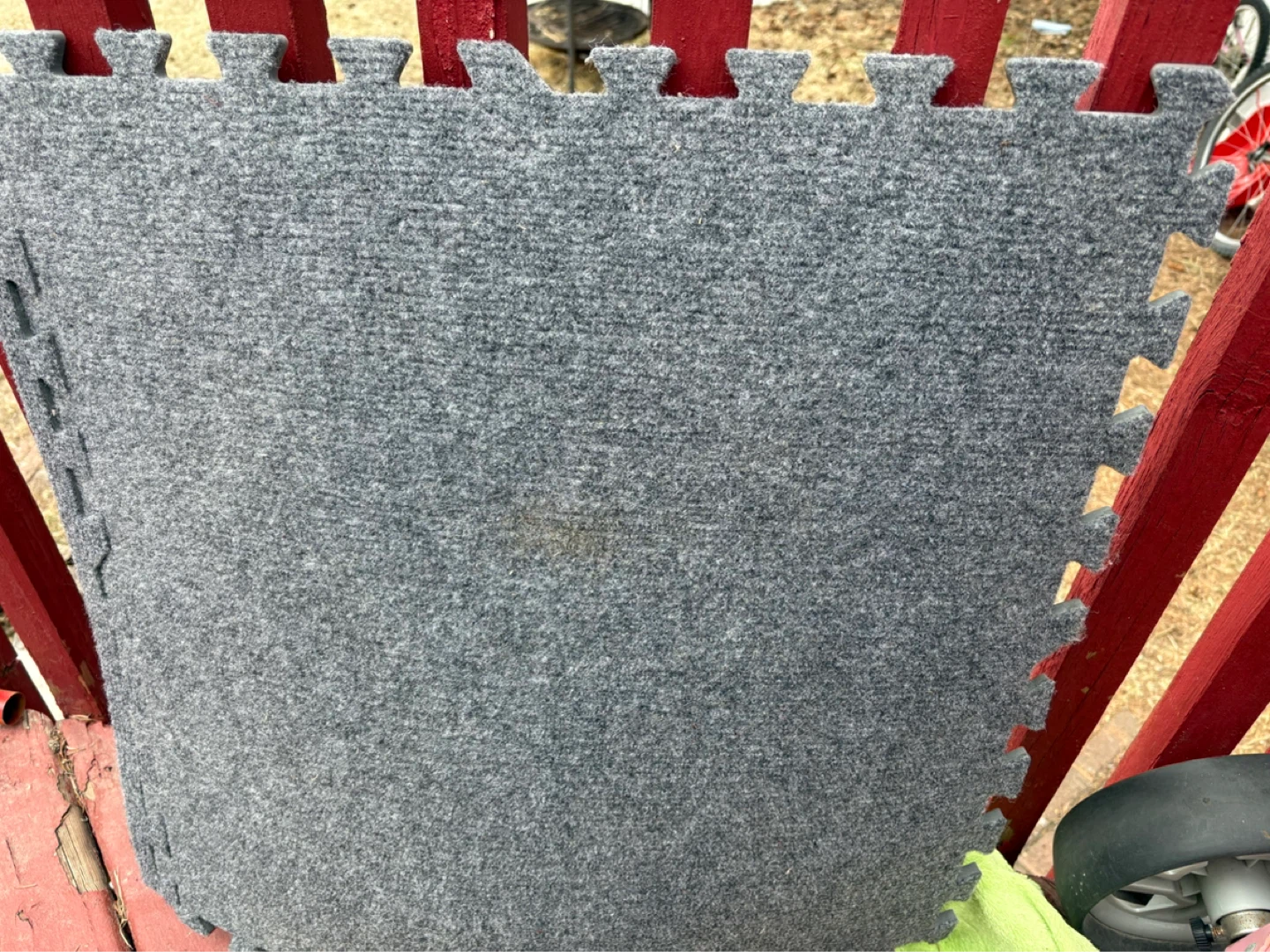 Grey Interlocking Foam Floor Mats - photo 2