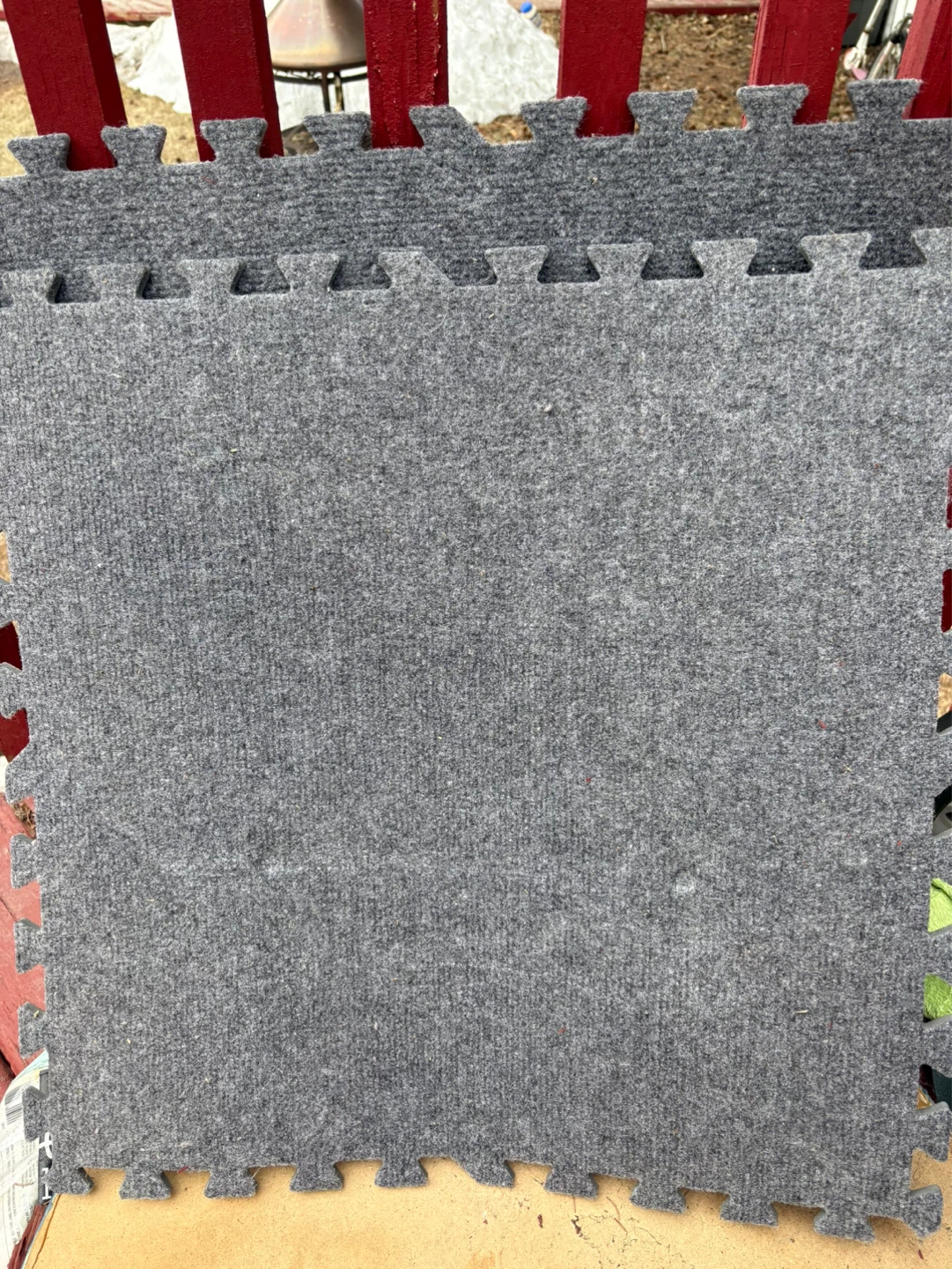 Grey Interlocking Foam Floor Mats
