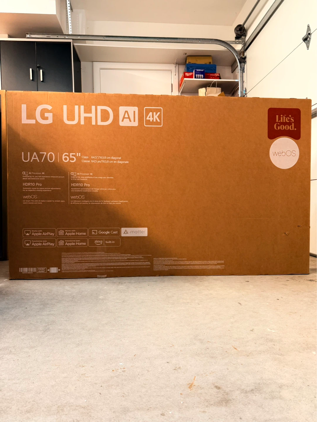 New! LG 65” Smart Tv - UA7000 - 2025 - Firm