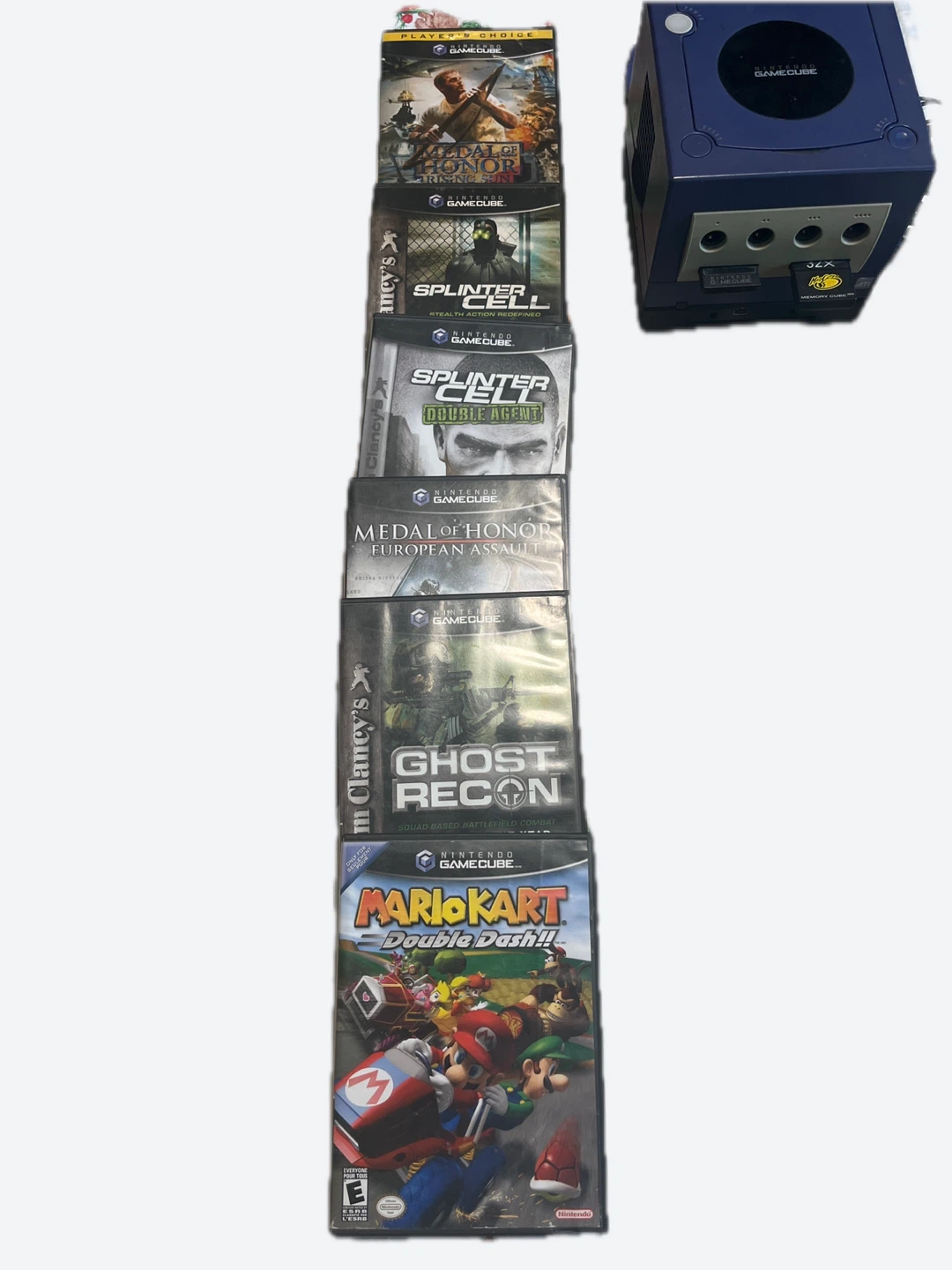 Nintendo GameCube Console with Games and Controllers