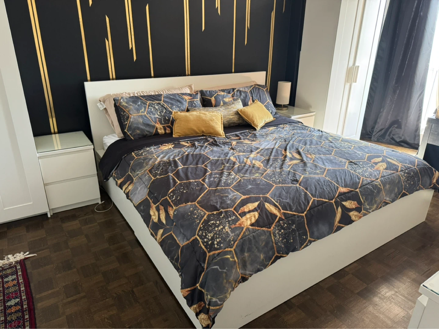 IKEA MALM king bedroom set