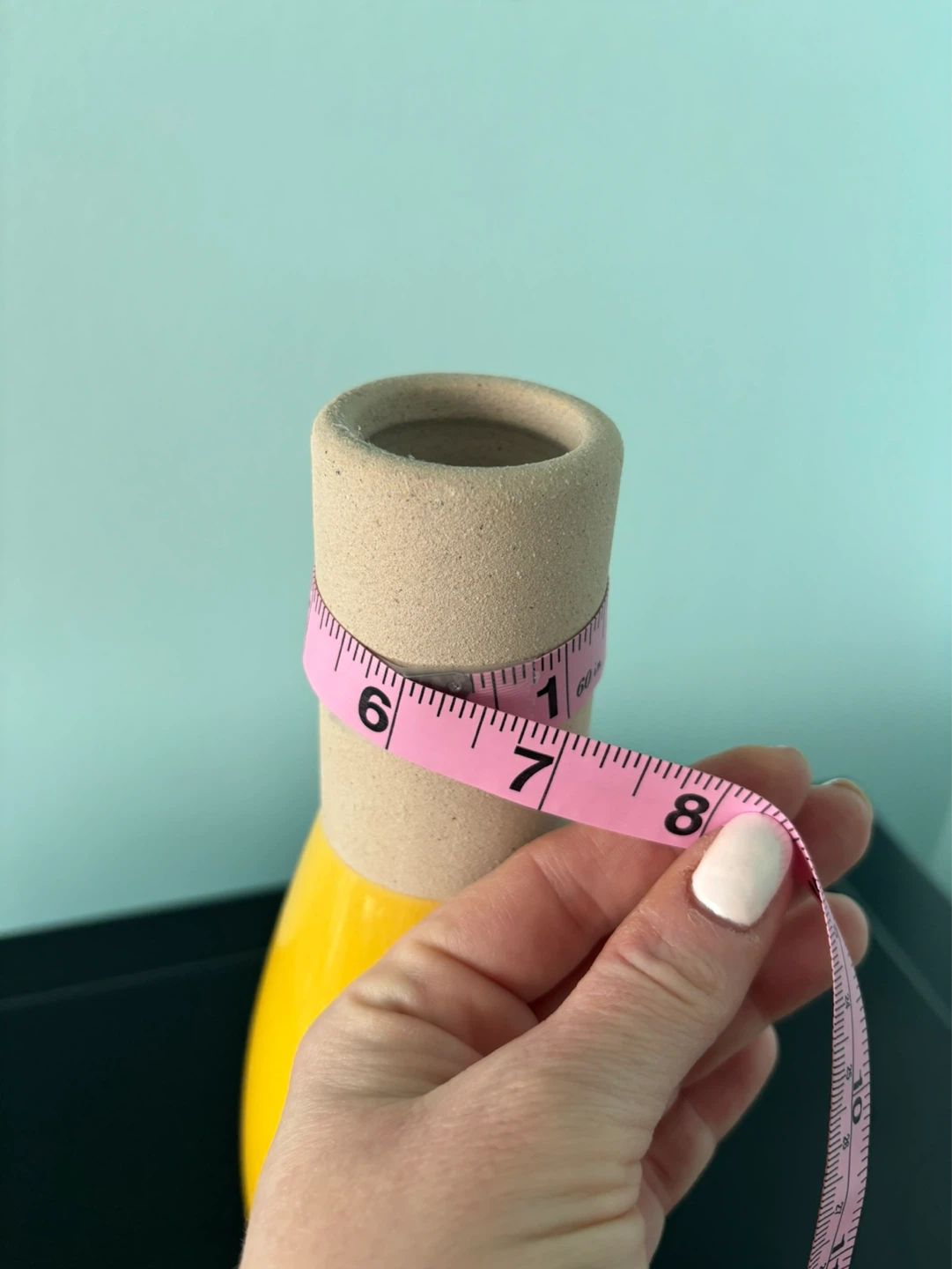 Bouclair Yellow Ceramic Vase - photo 3