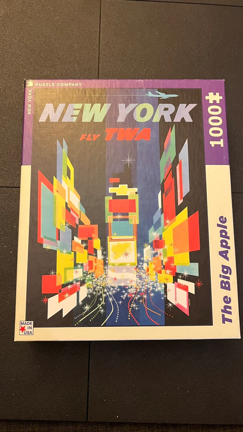 “The Big Apple” 1000 Piece Jigsaw Puzzle