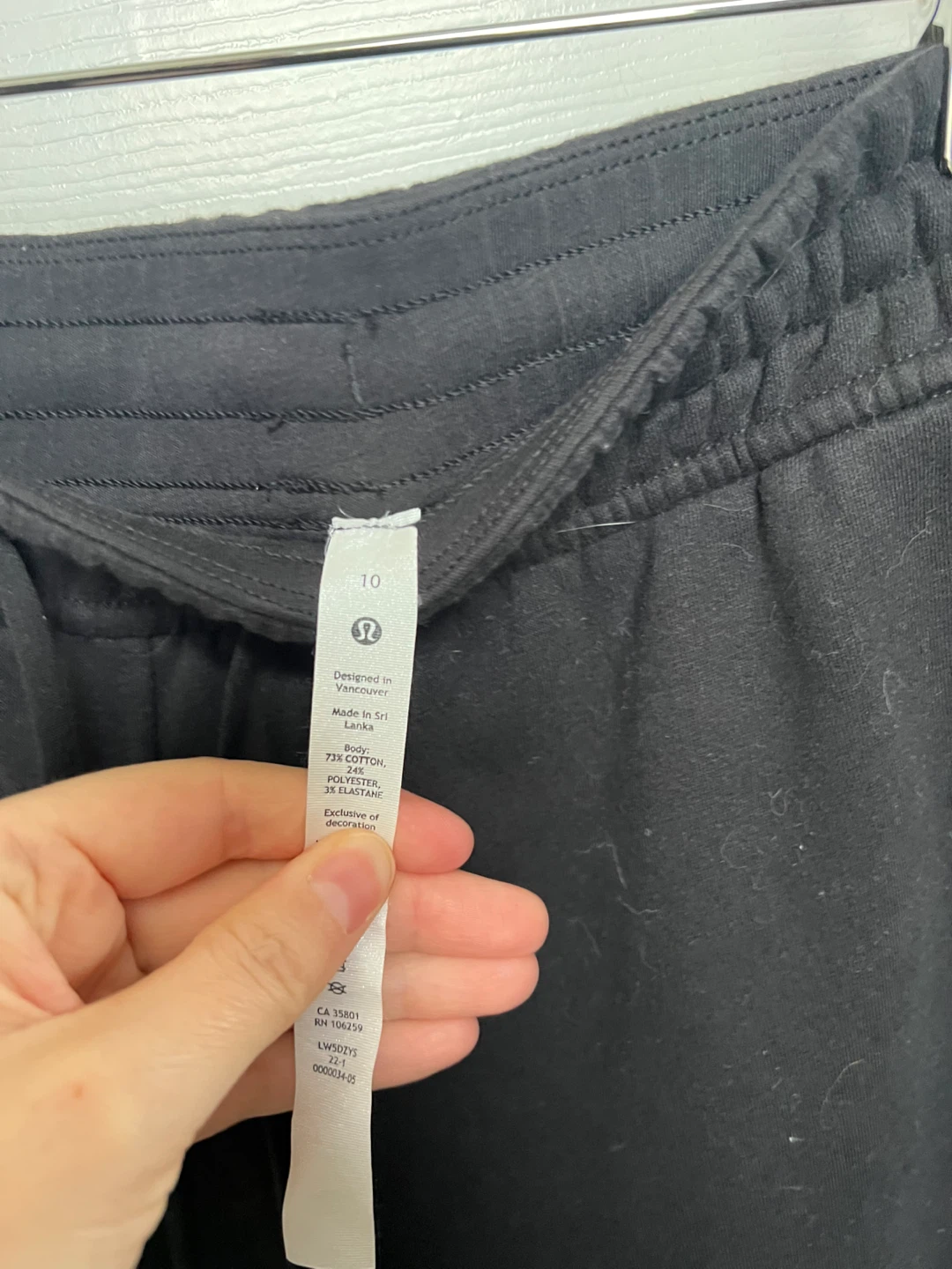 Lululemon Black sweatpants Size 10 - photo 2