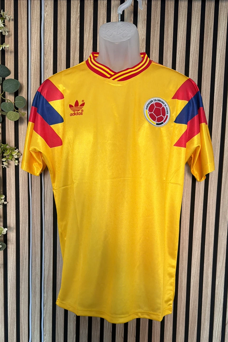 Camiseta SELECCION COLOMBIA AWAY JERSEY 1990 ⚽️🏆🇨🇴 retro