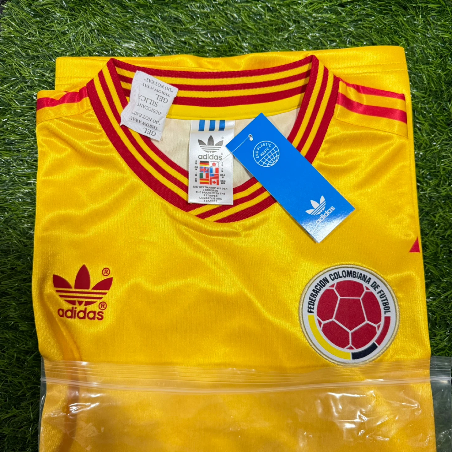 Camiseta SELECCION COLOMBIA AWAY JERSEY 1990 ⚽️🏆🇨🇴 retro - photo 3
