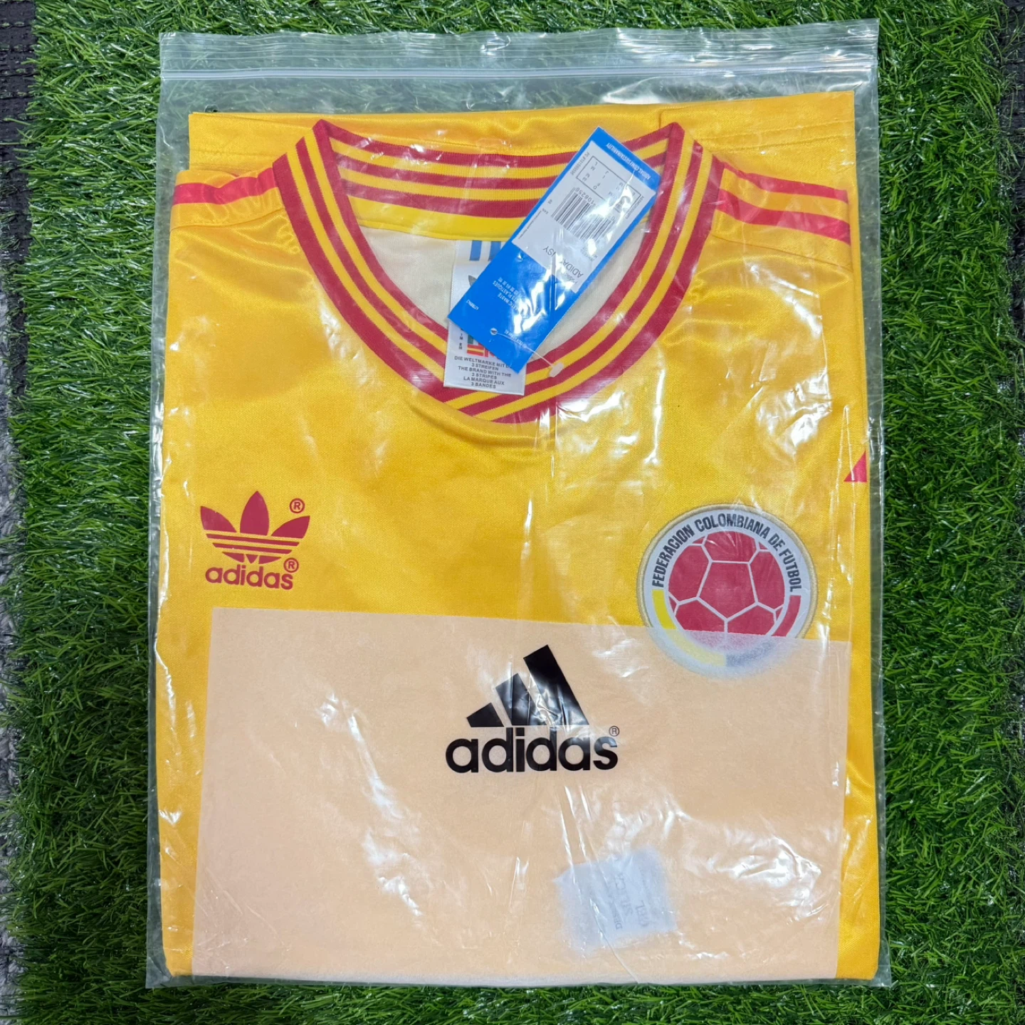 Camiseta SELECCION COLOMBIA AWAY JERSEY 1990 ⚽️🏆🇨🇴 retro - photo 4